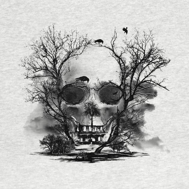 Haunted Skull Mansion by Buy Custom Things